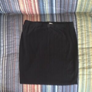 Bozzolo Black Pencil Skirt